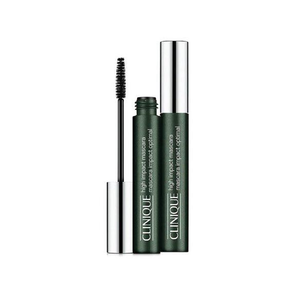 CLINIQUE High Impact Mascara 01 Black 0.28oz/8g each FULL SIZE Bundle of 2 - Picture 1 of 2